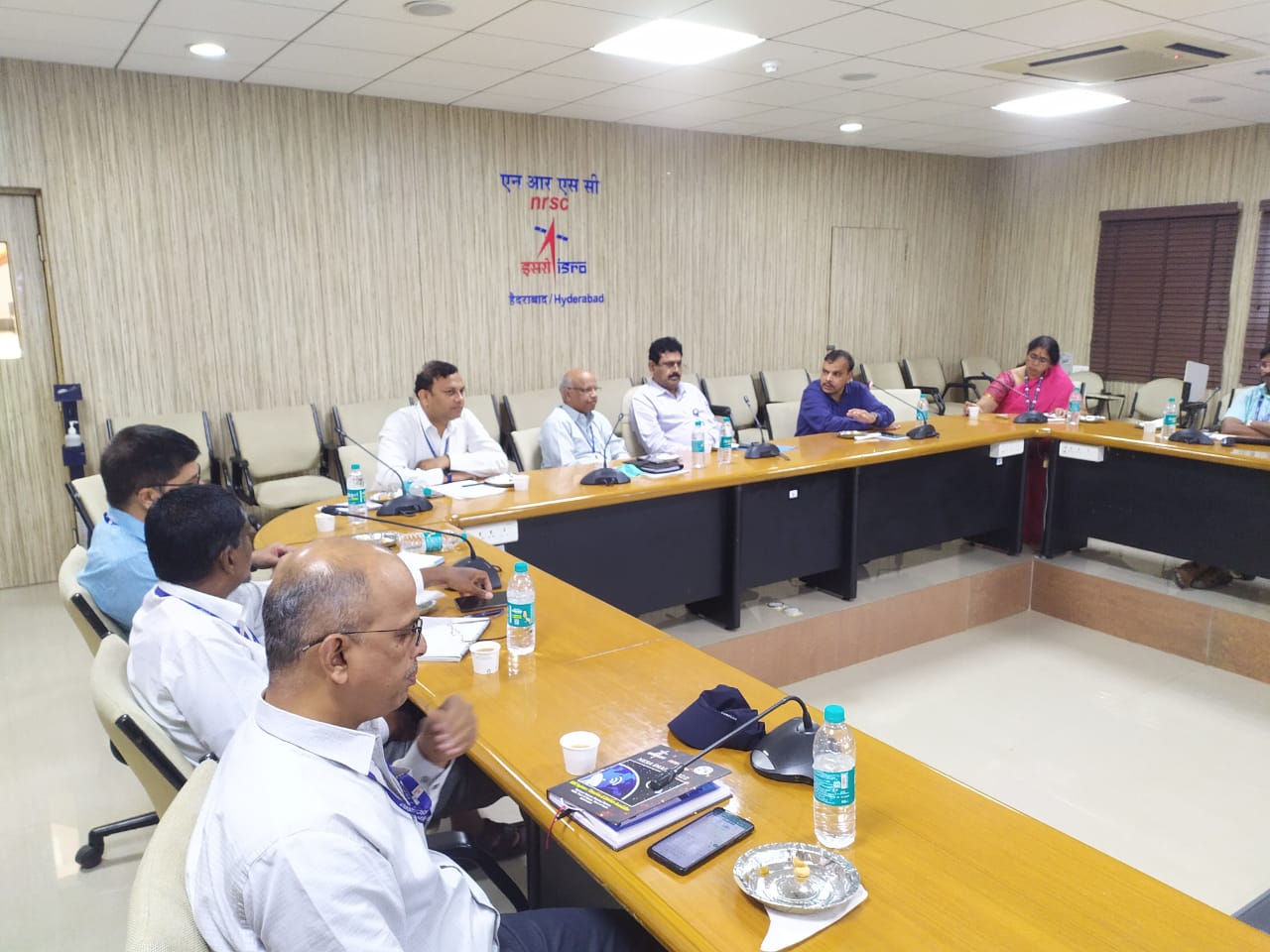 Meeting between GFCC and NRSC at Hyderabad