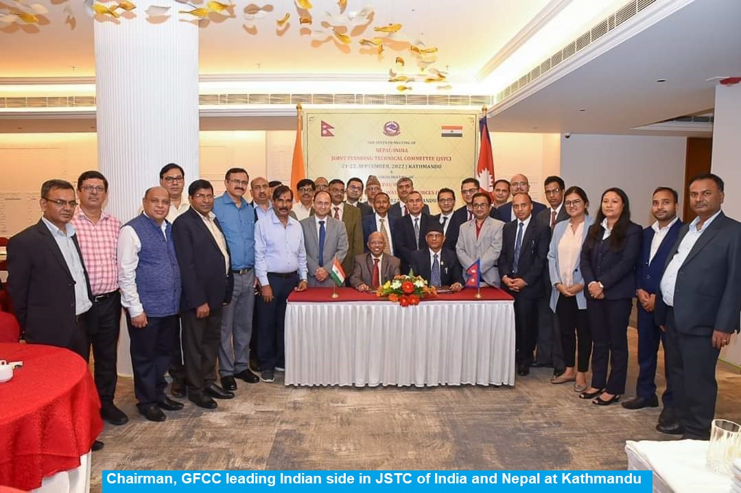  Chairman, GFCC leading Indian side in JSTC of India and Nepal at Kathmandu
